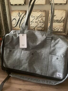 Herschel Supply Company Gray Heather Duffel Bag